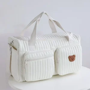 Quilted Baby Diaper Bag Large