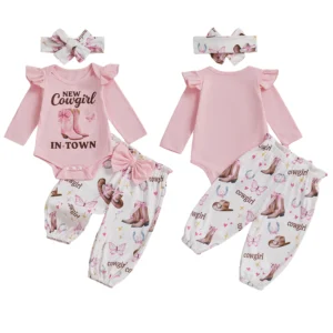 Floral Romper with Headband