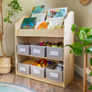 6-Fabric Storage Bins