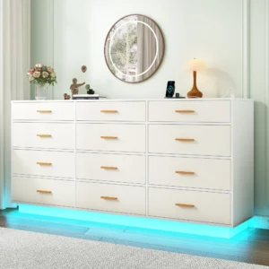 12 Drawer Dresser for Bedroom