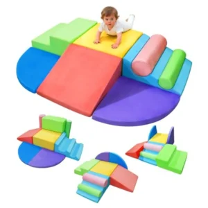 8-Piece Indoor Soft Foam Blocks Set